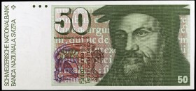 1988. Suiza. Banco Nacional. 50 francos. (Pick 56h). Konrad Gessner. S/C.