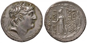 SIRIA Regno di Siria – Antioco VII (138-129 sec. a.C.) Tetradramma – Testa diademata a d. – R/ Atena stante a s. in corona d’alloro – S.Cop. 317 e seg...