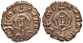 Michele III (842-867) Semisse (Siracusa) Busto di fronte - R/ Busto di fronte – Sear 1695 AU molto basso (g 1,49)
SPL