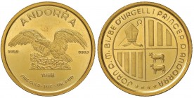 ANDORRA Oncia 1988 – Fr. 6 AU (g 31,07)
FS