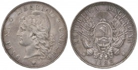 ARGENTINA Peso Patacón 1882 – KM 29 AG (g 25,06) Minimo colpetto al bordo
SPL