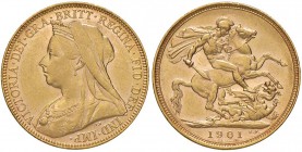 AUSTRALIA Vttoria (1837-1901) Sterlina 1901 M – Fr. 24 AU (g 8,00)
SPL-FDC