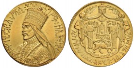 ETIOPIA Haile Selassie I (1930-1974) Medaglia 1930 Incoronazione – KM-X12A – MD (g 42,90 – Ø 40 mm) RRR Graffietti diffusi anche sul bordo
SPL