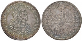 GERMANIA Augsburg – Ferdinando (1637-1657) Tallero 1641 – KM 77; Dav. 5039 AG (g 29,14) Bellissima patina
qSPL