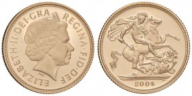INGHILTERRA Elisabetta (1952-) Sterlina 2004 – AU (g 7,98) In astuccio senza certificato
FS