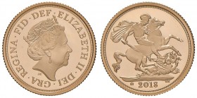 INGHILTERRA Elisabetta (1952-) Sterlina 2018 – AU (g 7,98) Nell’elegante astuccio in legno completo di scatola e certificato
FS