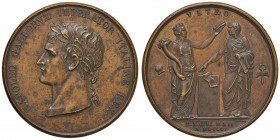 1805 Incoronazione di Napoleone a Milano – Medaglia 1805 – Opus: L. Manfredini – Bramsen 420 – AE (g 32,42 – Ø 42 mm) Patina non omogenea di vecchia c...