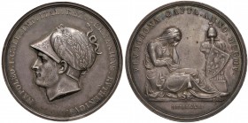 1805 Presa di Vienna – Medaglia 1805 – D/ Testa di Napoleone con casco antico – R/ VINDOBONA. CAPTA. ANNO. MDCCCV – Opus: L. Manfredini – Bramsen 444 ...