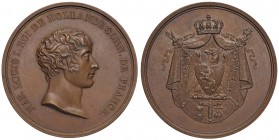 1806 Luigi Napoleone re d’Olanda – Medaglia 1806 – D/ Testa nuda di Luigi Napoleone a d. – R/ Scudo alle armi di Olanda – Opus: George – Bramsen 528 –...