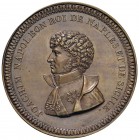 1808 Gioacchino Murat, re di Napoli e di Sicilia – Repoussé 1808 – Bramsen 823 – AE (g 7,35 – Ø 49 mm) RR Ex ICE (Dublino), 18 febbraio 2011, lotto 33...