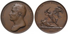 1809 Morte di sir John Moore a Coruna – Medaglia 1809 – Opus: Mills – Bramsen 2214 – AE (g 37,68 – Ø 41 mm) R
qFDC