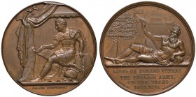 1811 Wellington sul Tago – Medaglia 1811 – Opus: Dubois, Petit – Bramsen 1138 – AE (g 39,39 – Ø 41 mm) RR Insignificanti colpetti sul ciglio
 FDC...