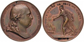 1814 Sbarco a Calais di Luigi XVIII – Medaglia 1814 – Opus: Andrieu e Brenet – Bramsen 1406 – AE (g 36,75 – Ø 40 mm) Minimi colpetti sul taglio. Ex Ra...