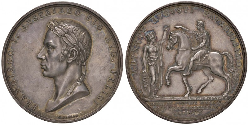 1815 L’imperatore austriaco a Milano – Medaglia 1815 – Opus: Vassallo e Manfredi...