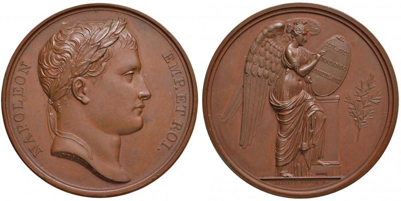 MEDAGLIE FRANCESI E NAPOLEONICHE Medaglia 1807 vittoria di FRIEDLAND, anniversar...