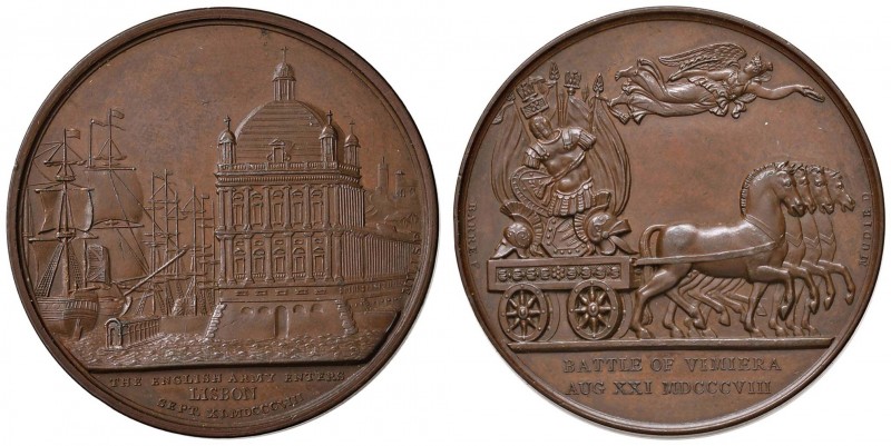 MEDAGLIE FRANCESI E NAPOLEONICHE Medaglia 1808 Battaglia di Vimiera e occupazion...