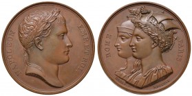 MEDAGLIE FRANCESI E NAPOLEONICHE Medaglia 1809 ROME PARIS – Opus: Andrieu e Depaulis – AE (g 41,89 – Ø 40 mm)
FDC