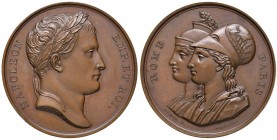 MEDAGLIE FRANCESI E NAPOLEONICHE Medaglia 1809 ROME PARIS – Opus: Andrieu e Depaulis – AE (g 35,90 – Ø 40 mm)
FDC