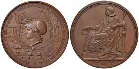 MEDAGLIE FRANCESI E NAPOLEONICHE Medaglia 1812 ECOLE FRANÇAISE DES BEAUX ART À ROME - AE (g 100,48 – Ø 58 mm) 
FDC