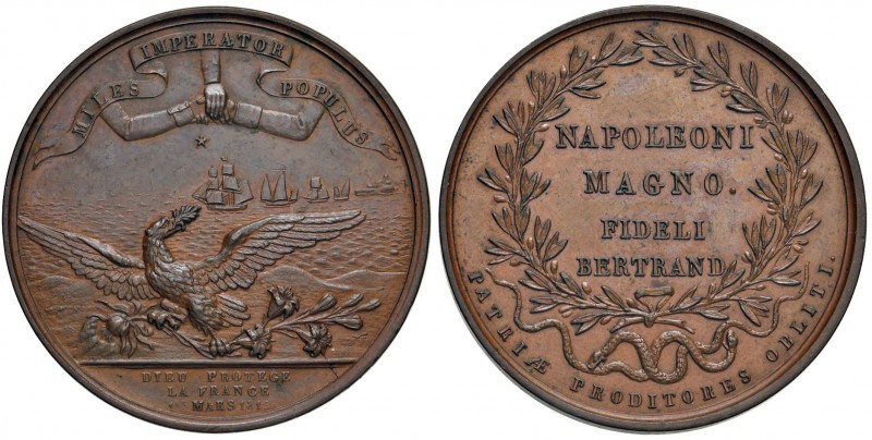 MEDAGLIE FRANCESI E NAPOLEONICHE Medaglia 1815 Ritorno in Francia – Bramsen 1594...