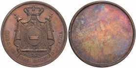 MEDAGLIE ETA’ NAPOLEONICA Medaglia per Corriere del Regno d’Italia – Bramsen 583 – AE (g 66,48 – Ø 52 mm) RR
FDC