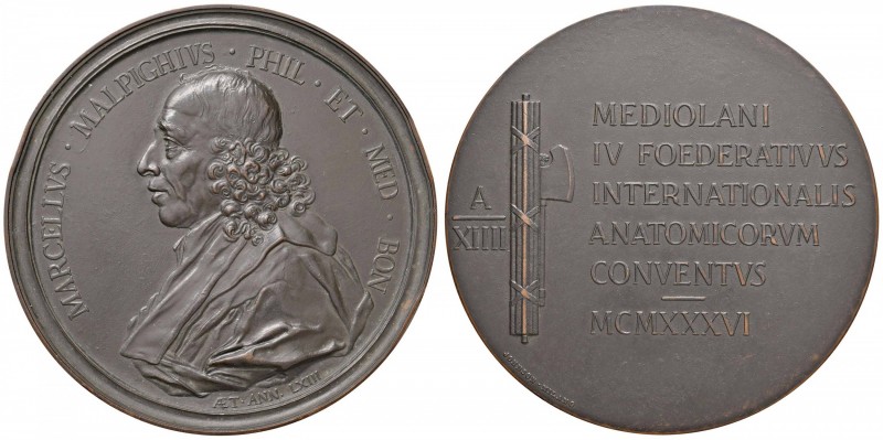 MEDAGLIE FASCISTE - Medaglia 1936 IV Convegno Anatomisti – AE (g 199,51 – Ø 87 m...