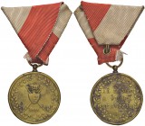 FIRENZE Ferdinando III (1790-1824) Medaglia 1816 Al lungo e fedele servizio – MD (g 24,79 – Ø 31mm) Primo conio. La medaglia è stata creata con due la...
