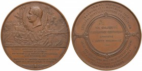 EGITTO Medaglia 1869 per l’Inaugurazione del canale di Suez – Opus: Trotin – AE (g 197,43 – Ø 72 mm)
SPL/SPL+