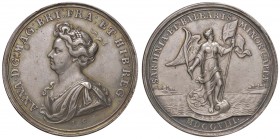 INGHILTERRA Medaglia 1708 presa della Sardegna e delle Baleari – AG (g 22,53 – Ø 40 mm)
BB+