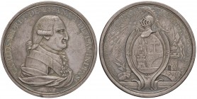 MESSICO Carlo IV (1788-1808) Medaglia 1791 Proclamazione San Miguel El Grande – Opus: Gil – AG (g 44,36 – Ø 46 mm) Colpetti al bordo
SPL+
