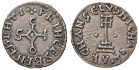 BENEVENTO Sicone (817-832) Denaro – MEC 1; MIR 211 AG (g 1,11) R
qSPL