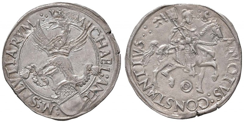 CARMAGNOLA Michele Antonio di Saluzzo (1504-1528) Cornuto – MIR 146 AG (g 5,63) ...