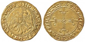 CASALE Guglielmo II (1494-1518) Scudo d’oro – MIR 181 AU (g 3,39) RR 
SPL+