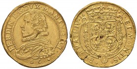 CASALE Ferdinando Gonzaga (1612-1626) 2 Doppie 1617 – CNI 8/10; MIR 320 AU (g 13,11) RRR Ex Nomisma 50, lotto 80. Mancanze di metallo al D/ e al R/, g...