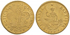 FIRENZE Francesco II (1737-1765) Ruspone 1761 – MIR 359/16 AU (g 10,43)
BB