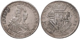 FIRENZE Pietro Leopoldo (1765-1790) Francescone 1768 Busto a destra – MIR 376/3 AG (g 27,32) R Macchia al D/
BB