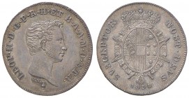 FIRENZE Leopoldo II (1824-1859) Paolo 1831 – Gig. 46 AG (g 2,67) Minimi graffietti al D/, delicata patina
FDC