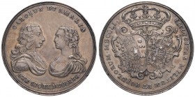 MEDAGLIE NAPOLETANE E DEL MERIDIONE Anno 1751 – Per l’Istituzione della Disciplina Militare nel regno di Napoli Argento – 41,1 mm – 26,16 gr. – R2 Opu...