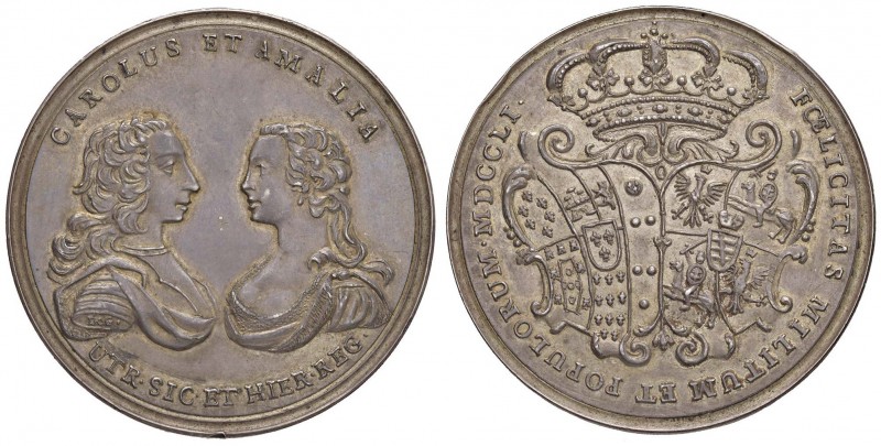 MEDAGLIE NAPOLETANE E DEL MERIDIONE Anno 1751 – Medaglia 1751 Per l’Istituzione ...