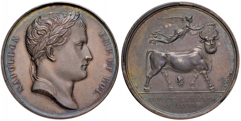 MEDAGLIE NAPOLETANE E DEL MERIDIONE Anno 1806 – L’imperatore Napoleone conquista...