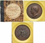 MEDAGLIE NAPOLETANE E DEL MERIDIONE Anno 1832 &ndash; Gli uomini illustri del Regno delle Due Sicilie &ndash; Caio Mario Bronzo &ndash; 40,5 mm &ndash...