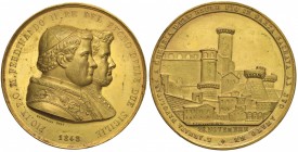 MEDAGLIE NAPOLETANE E DEL MERIDIONE Anno 1848 – Per l’esilio del Papa Pio IX a Gaeta (Emessa su richiesta del Comando dell’Esercito Borbonico) Bronzo ...