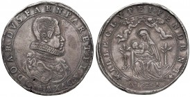 PARMA Odoardo Farnese (1622-1646) Doppio ducatone 1626 – MIR 1009 AG (g 63,81) RRR Frattura marginale del tondello
BB/BB+
