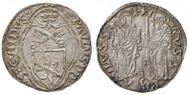 Paolo II (1464-1471) Ancona - Terzo di grosso - Munt. 59 AG (g 1,30) Splendido esemplare
SPL+