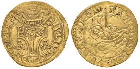 Giulio II (1503-1513) Fiorino di camera – Munt. 16 AU (g 3,38) RR Da montatura
BB+
