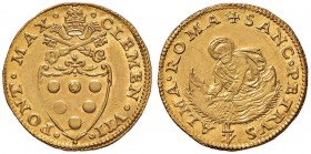 Clemente VII (1523-1534) Doppio fiorino di camera – Munt. 14 Au (g 6,76) RRR Conservazione eccezionale
qFDC/FDC