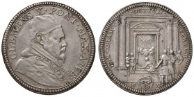 Clemente X (1669-1676) Testone 1675 Anno Santo – Munt. 23 AG (g 9,68) RR
BB+