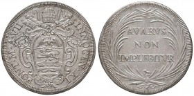 Innocenzo XI (1676-1689) Mezza Piastra A. VII – Munt. 48 AG (g 15,87) Bei fondi brillanti 
SPL/SPL+