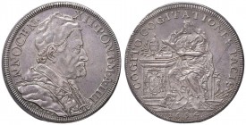 Innocenzo XII (1691-1700) Piastra 1694 A. IV – Munt. 15 AG (g 31,98) RR Bella patina delicata
SPL/SPL+