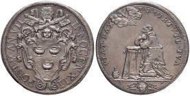 Innocenzo XII (1691-1700) Mezza piastra A. VII – Munt. 32 AG (g 16,05) Bellissimo esemplare 
SPL+/qFDC